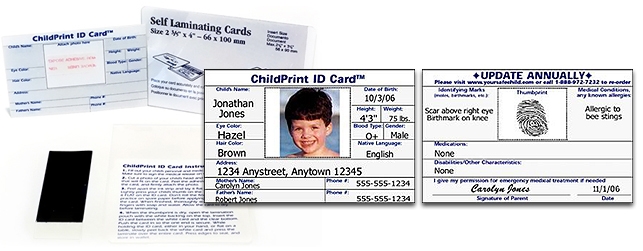 where can i get an id card for my child